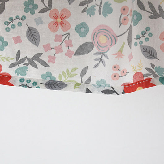 Vestido Infantil Floral de Verano con Mangas Volantes - Image 18