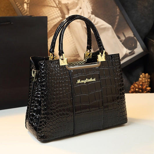 Bolso de Lujo Atmosférico con Estampado de Moda - Image 9