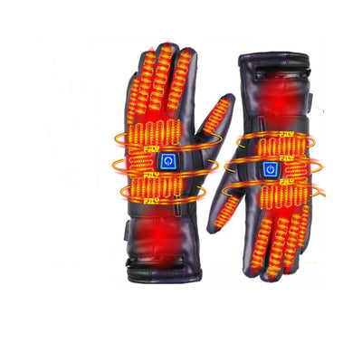 Guantes Calefactables Impermeables para Motocicleta - Protección Total en Invierno - Image 5