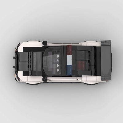 Auto de Carreras MOC con Bloques de Construcción - Juguete Educativo DIY - Image 7