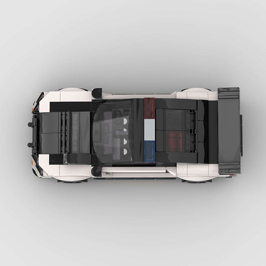 Auto de Carreras MOC con Bloques de Construcción - Juguete Educativo DIY - Image 7