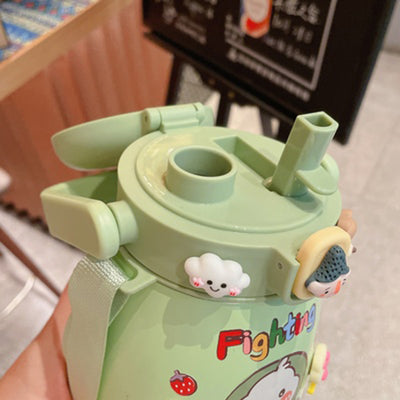 Vaso Térmico Infantil de Acero Inoxidable con Popote - Image 17