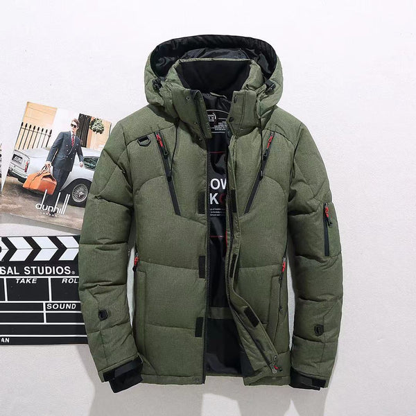 Abrigo de Invierno Grueso para Hombre - Confort Outdoor