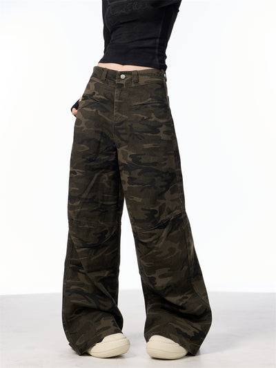 Pantalones Vaqueros Camuflaje Cintura Alta para Mujer - Comodidad y Estilo - Image 20