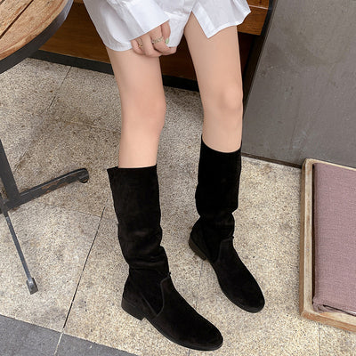 Botas Vaqueras Altas Retro Mujer - Image 14