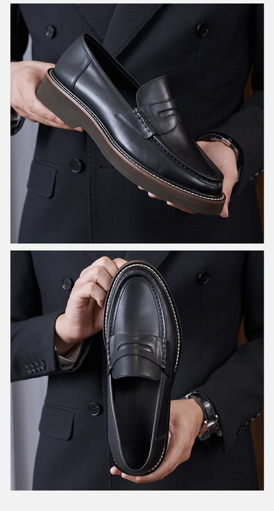 Zapatos de Cuero Transpirables para Hombre - Estilo Ejecutivo Casual - Image 9