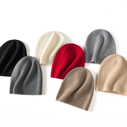 Gorro de Cachemira Tejido - Elegancia Versátil para Cada Ocasión