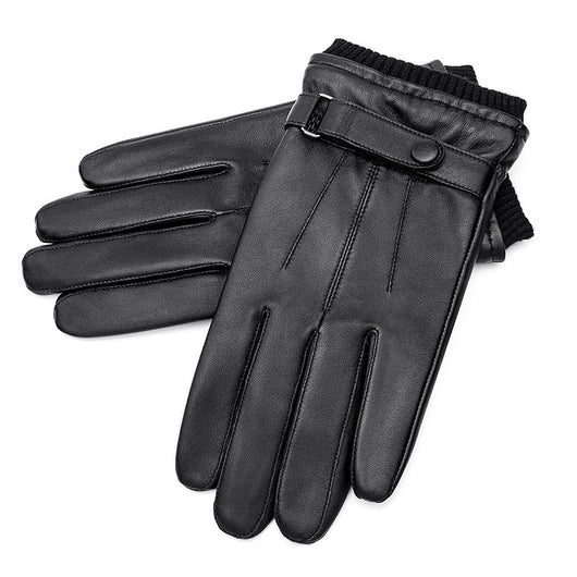 Guantes de Cuero de Borrego Acolchados para Hombre - Calidez Extrema - Image 5