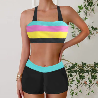 Bikini Triángulo Halter Cintura Alta - Image 14