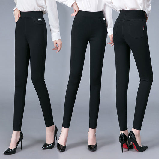 Pantalones Ajustados de Lana Polar con Efecto Mágico - Image 6