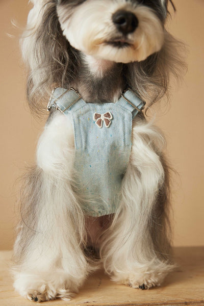 Falda Overol de Mezclilla Lavada para Perros - Image 13