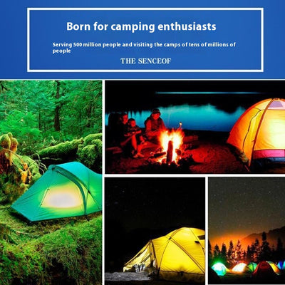 Lámpara Solar Portátil Multifunción para Camping, Emergencias y Puestos Comerciales - Image 20