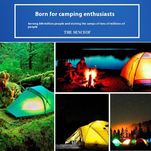 Lámpara Solar Portátil Multifunción para Camping, Emergencias y Puestos Comerciales - Image 20