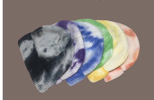 Gorro de Lana Tie Dye Estilo Hong Kong - Image 12