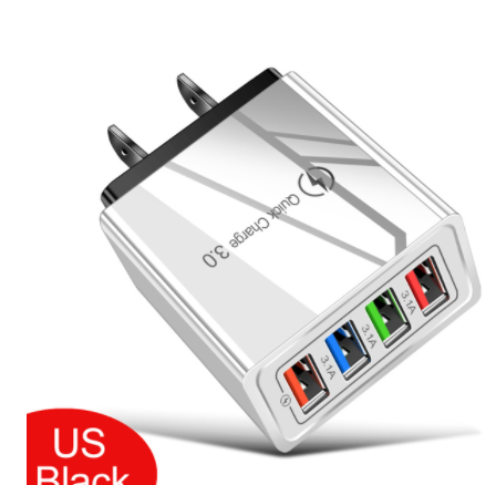 Cargador Rápido 4 Puertos USB con Tecnología Luminosa - Image 13