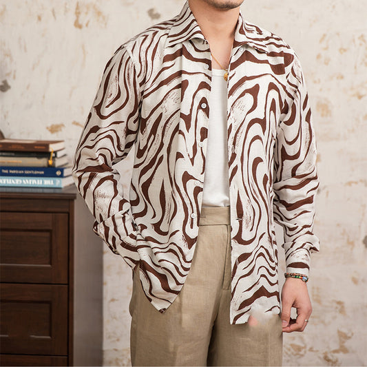 Camisa de Lino Drapeado con Moño Transpirable - Image 2