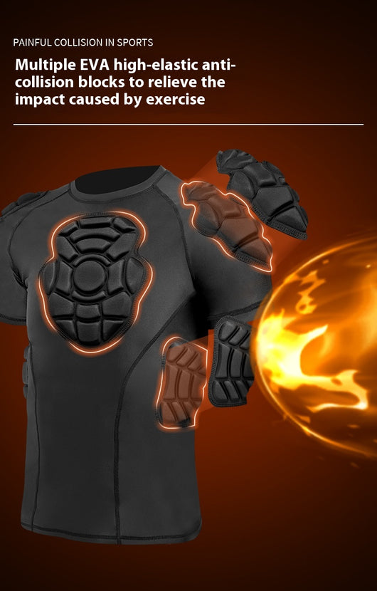 Conjunto de Uniforme Deportivo Anti-colisión para Fútbol Competencia y Entrenamiento - Image 14