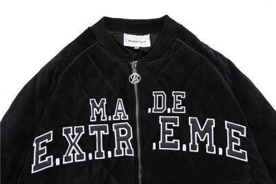 Chamarra Acolchada de Algodón para Hombre con Diseño Diamante - Image 5