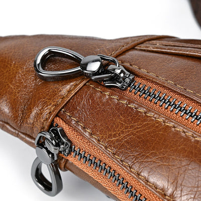Bolsa de Pecho de Cuero para Hombre - Diseño Moderno y Funcional - Image 24