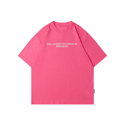 Playera Estampada de Letras Cuello Redondo Manga Corta - Image 19