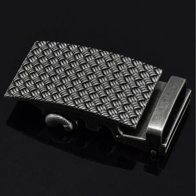 Cinturón de Cuero para Hombre con Hebilla Automática de Aleación - Image 11