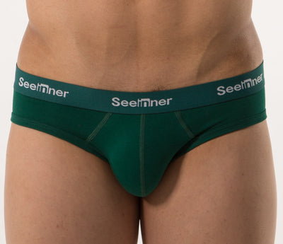 Briefs Deportivos de Algodón Elástico y Cintura Baja para Hombre - Image 6