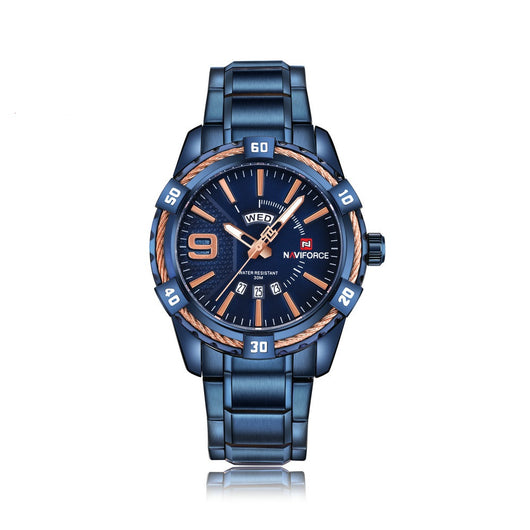Reloj NAVIFORCE 9117 para Hombre - Cuarzo Resistente al Agua con Calendario - Image 9