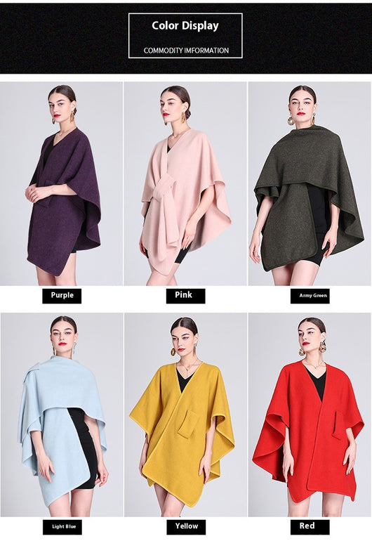 Capa Elegante para Mujer - Abrigo Versátil de Moda - Image 29
