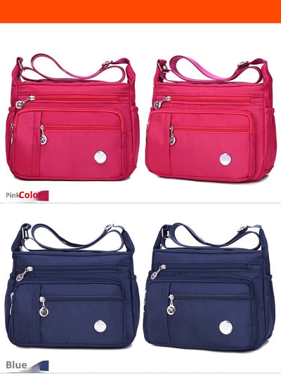Bolso Bandolera de Nylon Ligero para Mujer - Image 11