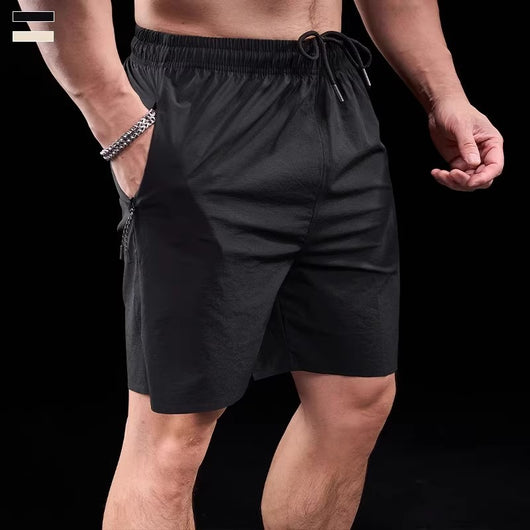 Shorts Deportivos Hombre Seda Helada Transpirable Secado Rápido - Image 3