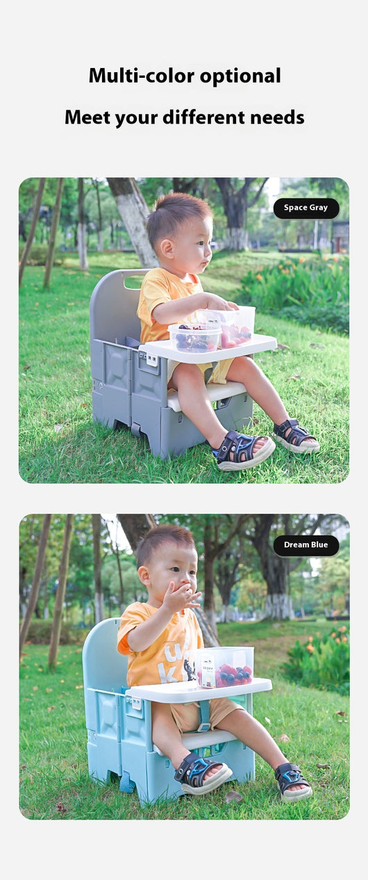 Silla de Comer Portátil Plegable para Niños - Grado Alimentario - Image 11