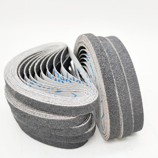 Lijadora Neumática de Banda 10x330mm para Pulido de Metales