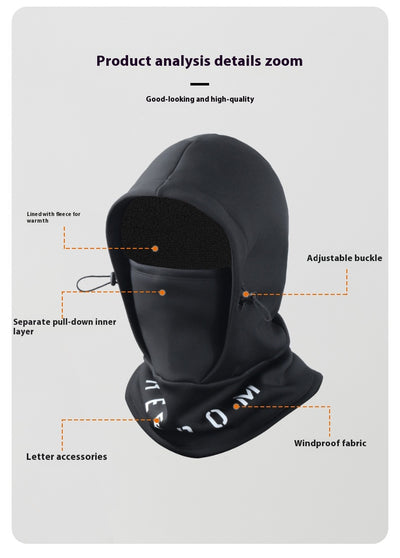 Pasamontaña Térmico de Forro Polar para Deportes de Invierno - Image 16