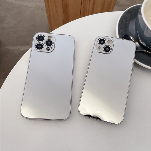 Funda Espejo Electrochapada para Teléfono - Diseño Minimalista - Image 8