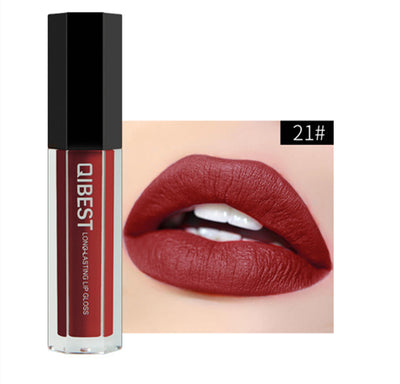 Brillo Labial Hexagonal QIBEST - Acabado Espejo Profesional - Image 20