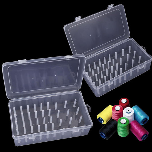 Organizador de Costura 42 Compartimentos - Caja de Almacenamiento Multifuncional para Bordado - Image 15