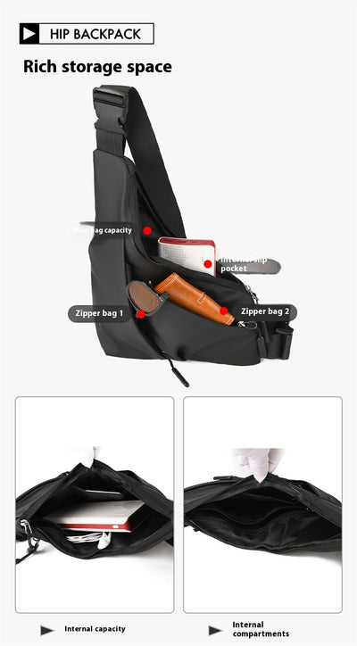 Bolsa Cruzada Triangular para Hombre - Casual y Funcional - Image 33