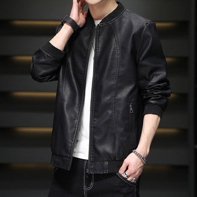 Chaqueta de Cuero Premium para Hombre - Abrigo Grueso y Cálido - Image 3