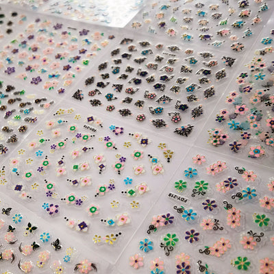 Set de Stickers 3D para Uñas con Decoraciones en Relieve - Image 16