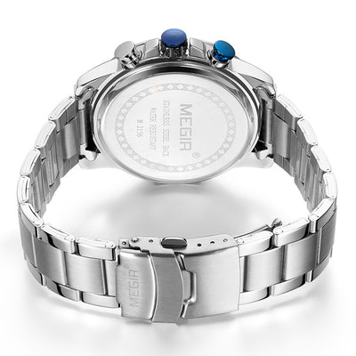 Reloj Deportivo Multifunción Ejecutivo Acero Inoxidable Hombre - Image 8