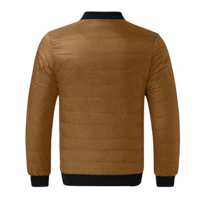Chaqueta Acolchada de Cuello Alto en Algodón - Estilo Universitario - Image 20