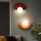 Lámpara de Pared LED Colorida para Sala de Estar Moderna