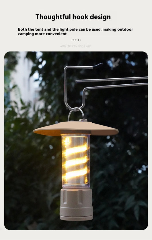 Lámpara LED Portátil para Camping - Linterna Recargable para Tienda de Campaña - Image 16