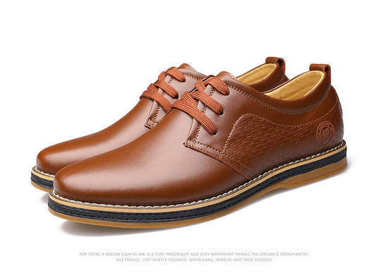 Zapatos de Cuero Artesanales para Hombre con Punta Redonda y Cordones - Image 10