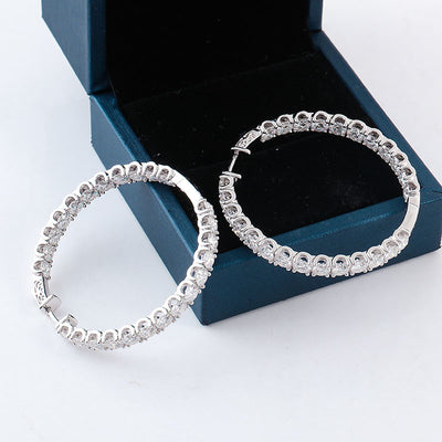 Aretes Grandes Personalizados Estilo Europeo y Americano - Image 3