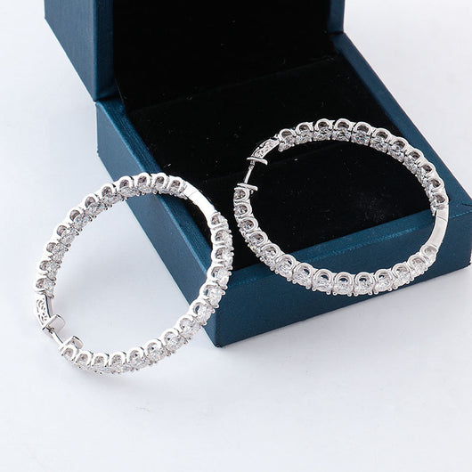 Aretes Grandes Personalizados Estilo Europeo y Americano - Image 3