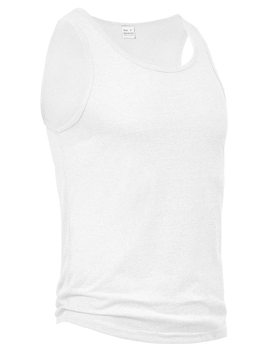 Camiseta Deportiva Hombre Sin Mangas Ajuste I-Strap Colores Sólidos - Image 20