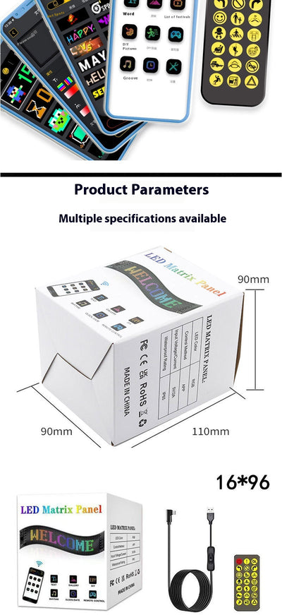Pantalla Inteligente Bluetooth Flexible para Publicidad Automotriz - Image 13