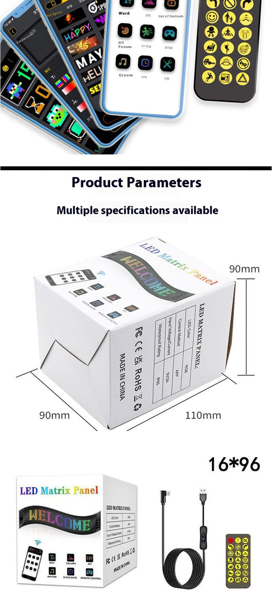 Pantalla Inteligente Bluetooth Flexible para Publicidad Automotriz - Image 13