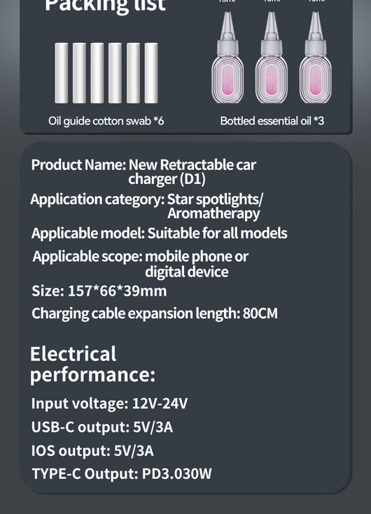 Cargador Inalámbrico para Auto con Luz Púrpura Multifuncional - Image 12